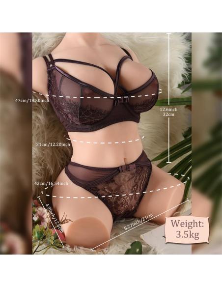 Vera Torso Masturbador Realista 3.25 kgs