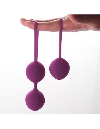 Kelly Bolas Kegel Silicona Púpura