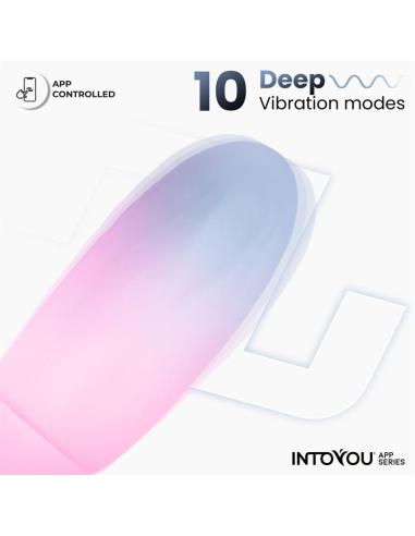 Huevo Silicona Doble Capa con APP Azul/Rosa