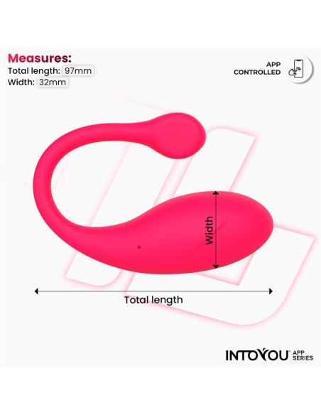 Bulby Huevo Vibrador con APP Rosa Intenso