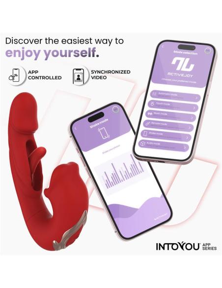 Mouty Vibrador Función Mordisqueo y Flipping con App