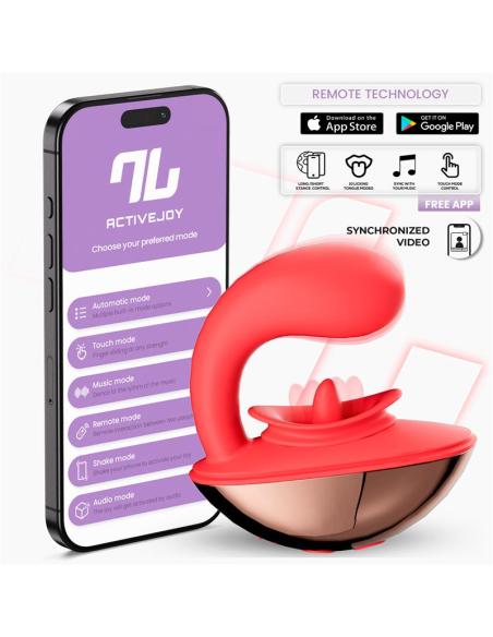 Rondy Estimulador con Vibración y Lengua con App