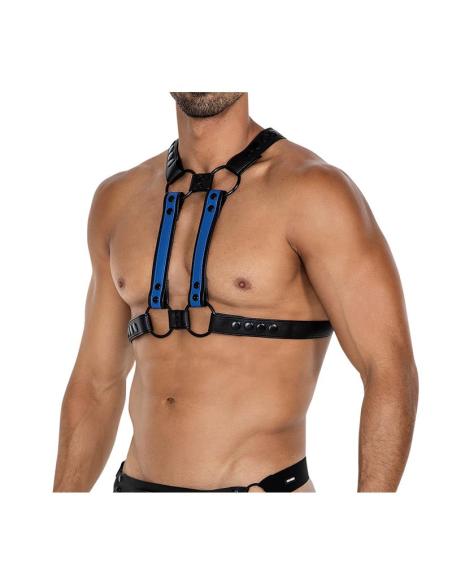 H4RNESS06 Arnés de Pecho 4WAY Azul Talla Única