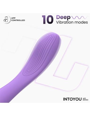 Neya Vibrador Punto G con APP Púrpura