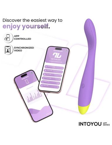Neya Vibrador Punto G con APP Púrpura