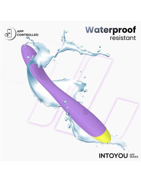 Neya Vibrador Punto G con APP Púrpura