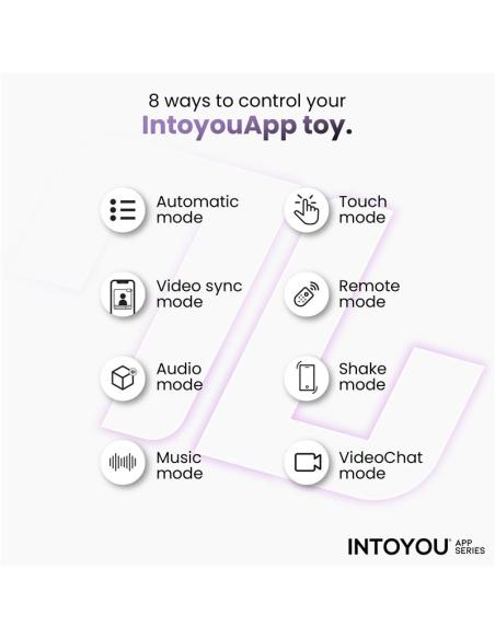 Neya Vibrador Punto G con APP Púrpura
