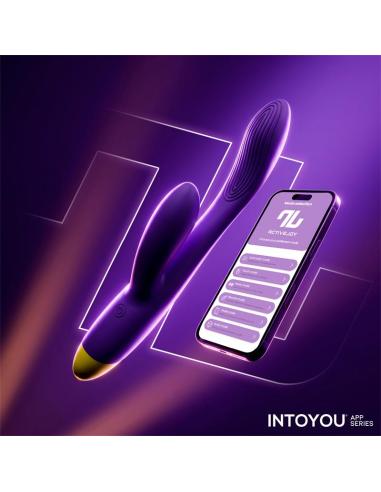 Lyra Vibrador Punto G con APP Púrpura