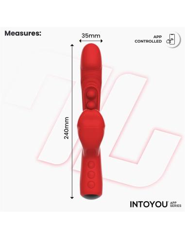 Trixy Vibrador con Tapping y Biting con App