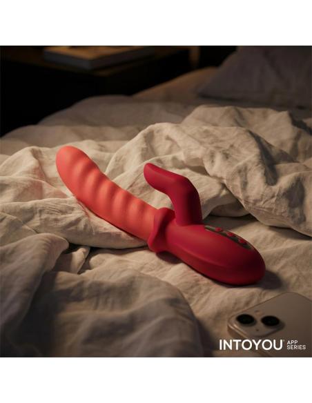 Tingly Vibrador con Finger y Movimiento Waving con APP
