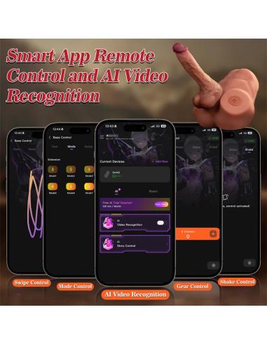 Jonah Semi Torso con Dildo Desmontable, Thrusting y APP 3.48 kg