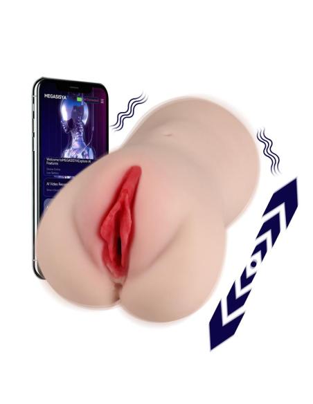 Eliza Vagina y Ano con Vibración, Thrusting y APP 1.83 kg