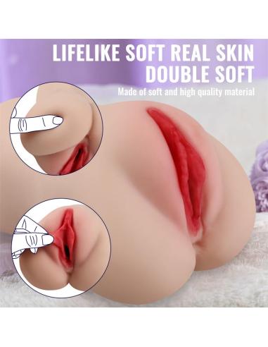 Eliza Vagina y Ano con Vibración, Thrusting y APP 1.83 kg