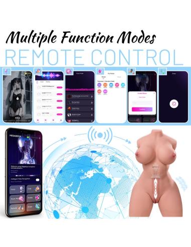Alanna Torso con Thrusting, Esqueleto Interno y APP 12.73 kg