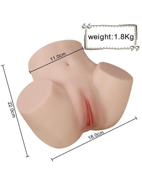 Yasha Semi Torso Realista 1.8 kg