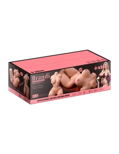 Brandi Torso Realista Esqueleto Interno 26 kg