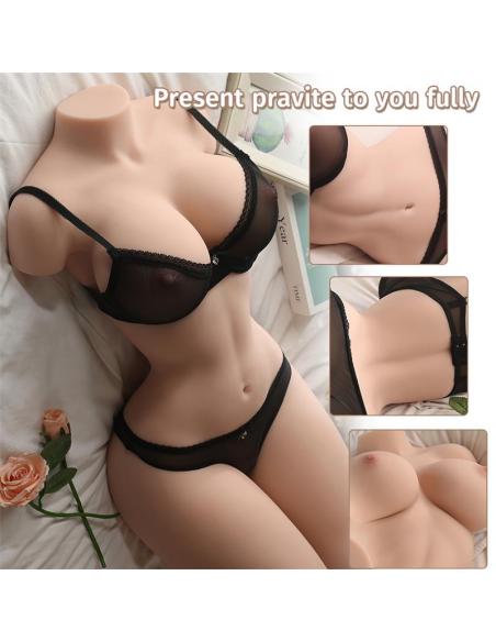 Brandi Torso Realista Esqueleto Interno 26 kg