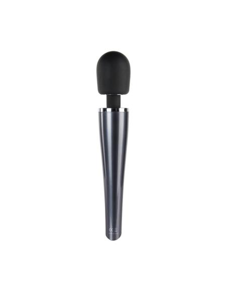 Wand Massager Relyme USB Silicone Black