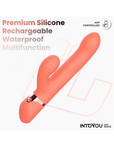 Mindy Vibrador con Anillo de Bolas Up and Down, Finger y Pulsación con APP