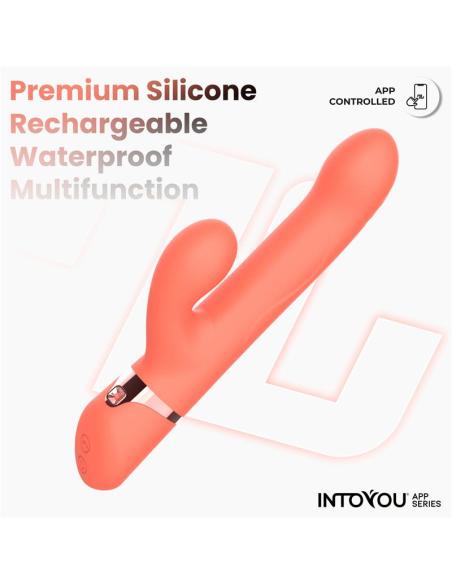 Mindy Vibrador con Anillo de Bolas Up and Down, Finger y Pulsación con APP