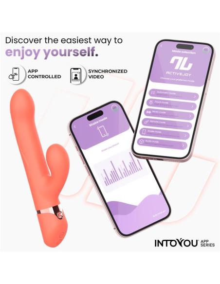 Mindy Vibrador con Anillo de Bolas Up and Down, Finger y Pulsación con APP