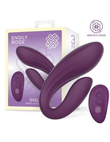 Divel Juguete para Parejas con Control Remoto