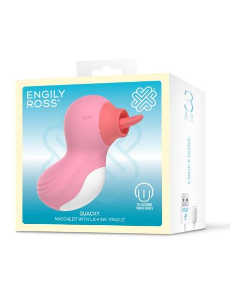 Quacky Masajeador con Lengua Licking