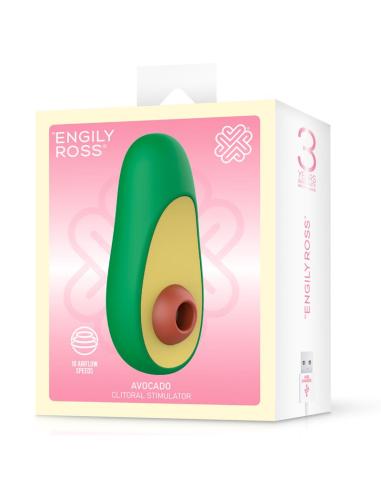 Avocado Estimulador de Clítoris con Succión