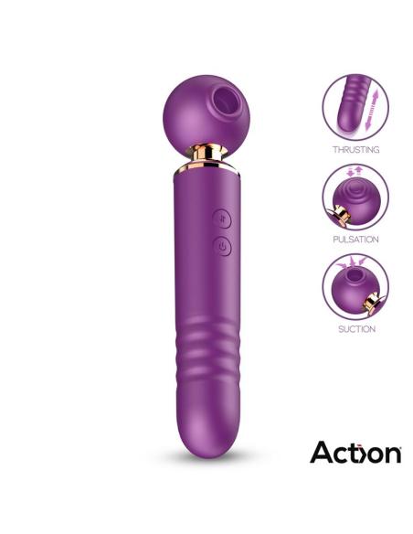 Arion Masajeador con Succión, Thrusting y Pulsación