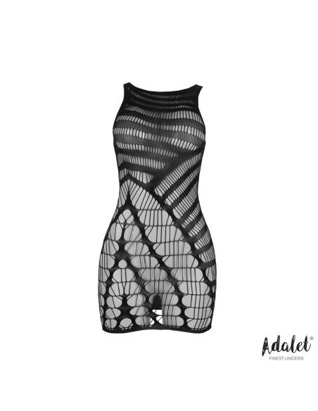 Ilona Bodystocking de Rejilla Patrón Vertical