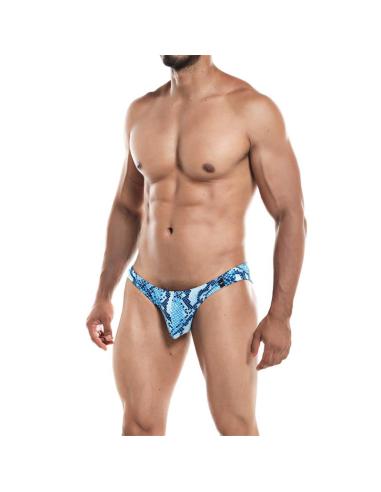 Slip Bikini Corte Bajo Provocative Estampado Serpiente