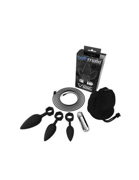 Set de 4 Plugs Entrenamiento Anal con Vibración