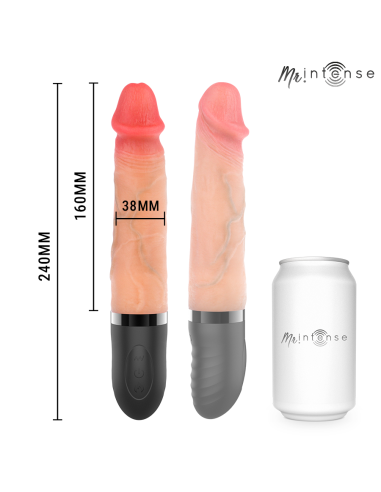 Mr intense - jean vibrador up&down con efecto calor 24 cm -ø- 3.8 cm