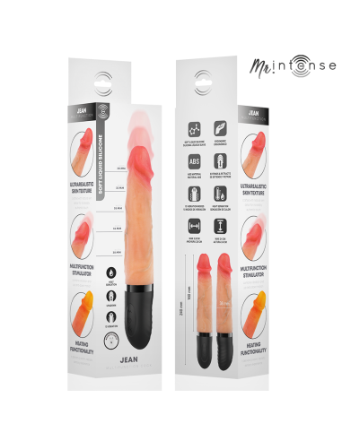 Mr intense - jean vibrador up&down con efecto calor 24 cm -ø- 3.8 cm