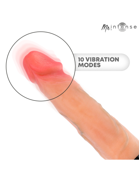 Mr intense - jean vibrador up&down con efecto calor 24 cm -ø- 3.8 cm