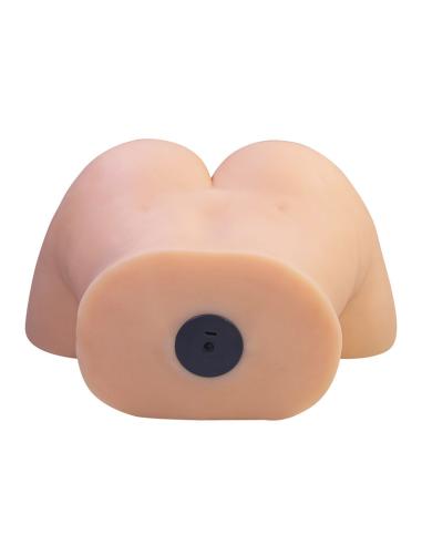 Crazy bull - liora masturbador vaginal y anal doble xxl con vibración