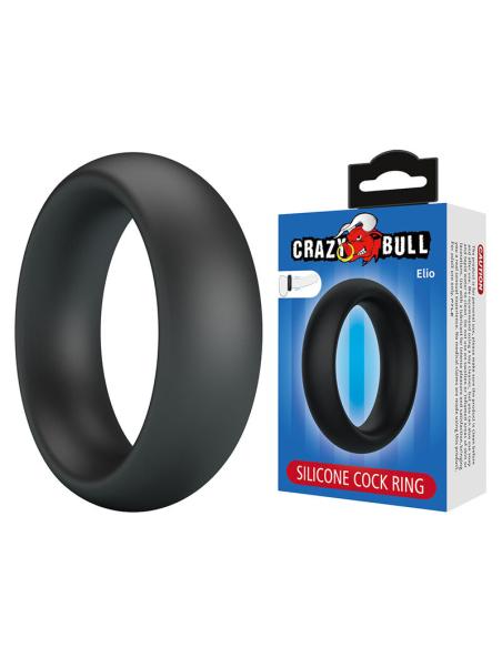 Crazy bull - elio anillo para pene silicona negro