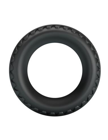Crazy bull - merritt anillo para pene texturizado silicona negro