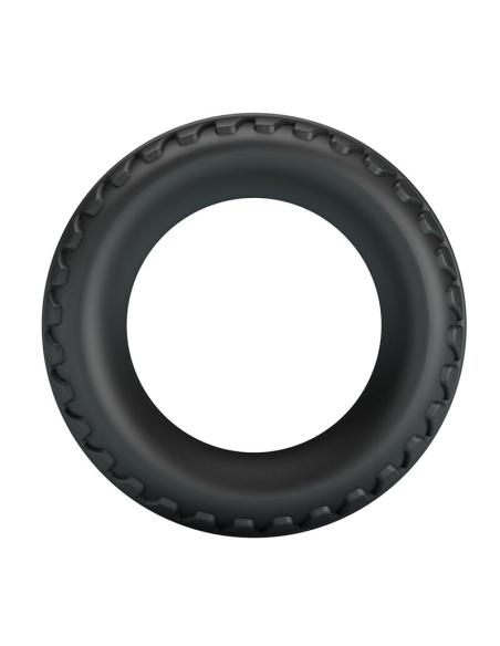 Crazy bull - merritt anillo para pene texturizado silicona negro