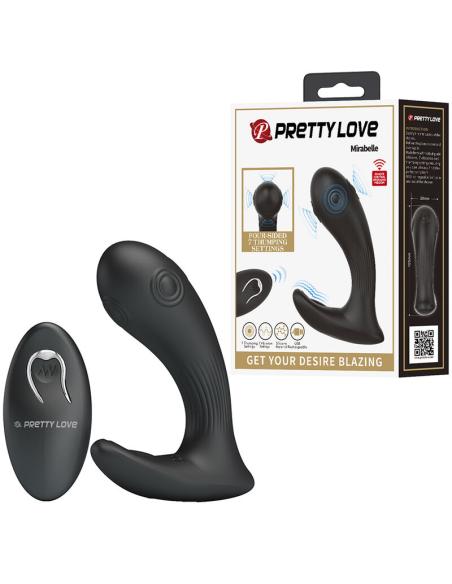Pretty love - mirabelle vibrador prostático con control remoto