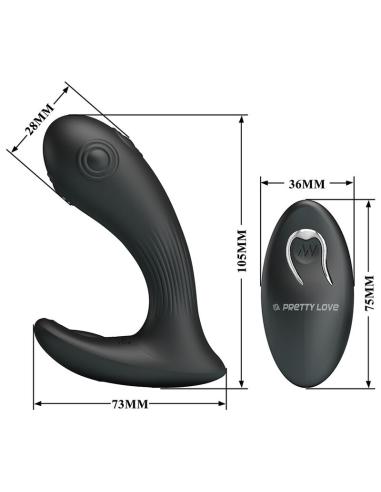 Pretty love - mirabelle vibrador prostático con control remoto