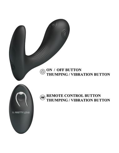 Pretty love - mirabelle vibrador prostático con control remoto