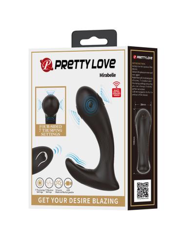 Pretty love - mirabelle vibrador prostático con control remoto