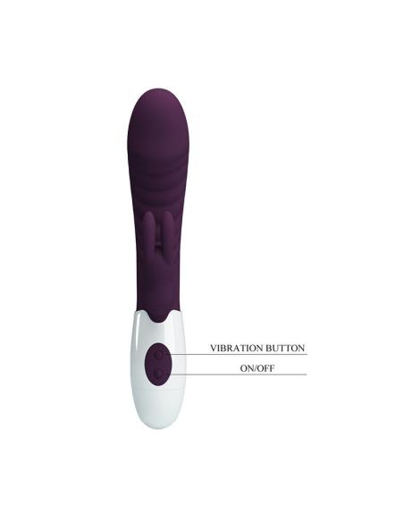 Pretty love - naughty bunny vibrador rabbit 30 funciones morado