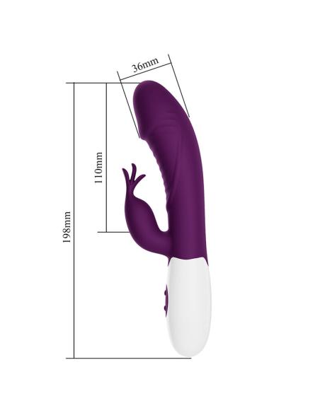 Pretty love - rogue muse vibrador rabbit 30 funciones morado