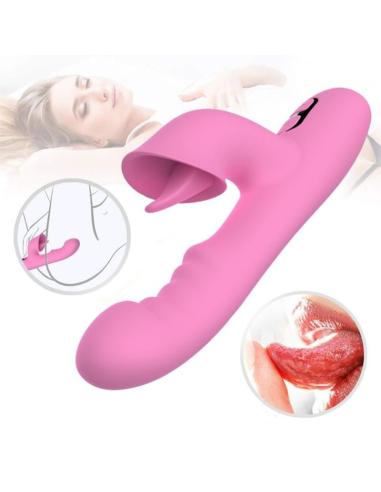 Nalone - t-may vibrador rabbit con empuje y movimiento oscilante