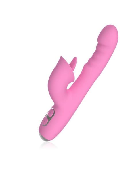 Nalone - t-may vibrador rabbit con empuje y movimiento oscilante