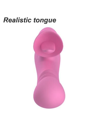 Nalone - t-may vibrador rabbit con empuje y movimiento oscilante