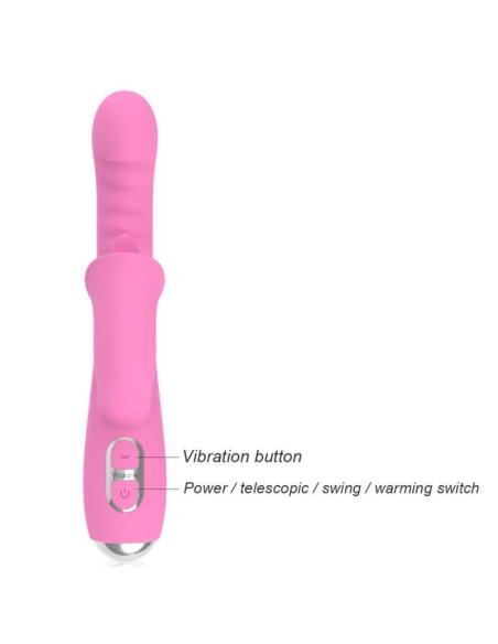 Nalone - t-may vibrador rabbit con empuje y movimiento oscilante