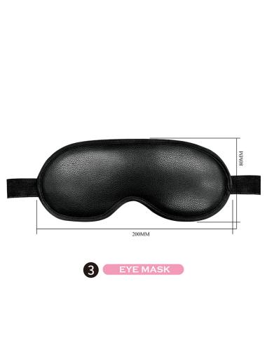Pretty love - kit bdsm 8 piezas negro